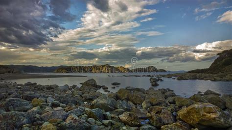 Coast Of Sea Of Japan Stock Photo Image Of Beach Rock