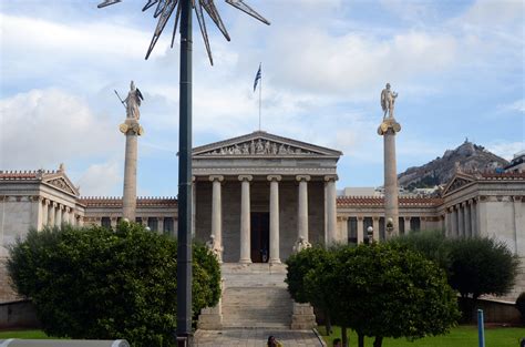 Academia De Atenas Grecia Imagen And Foto Europe Greece Attica With
