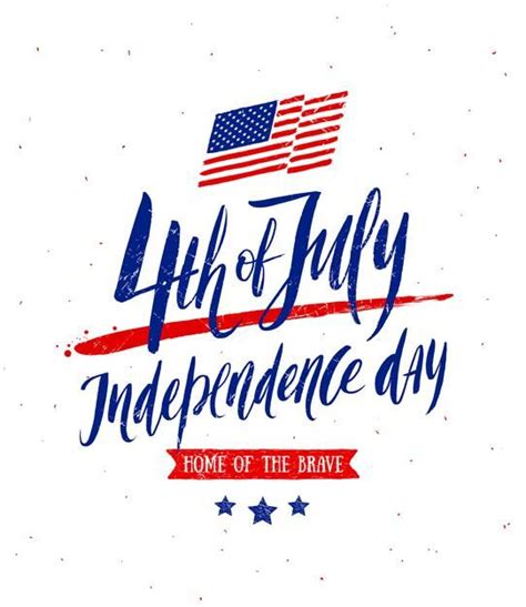 4th Of July Independence Day Greeting Design in 2021 | Independence day greetings, Independence ...