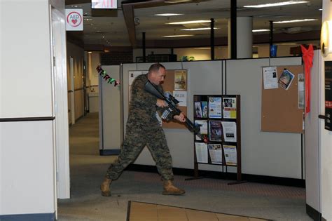 Davis Center Conducts Valuable Active Shooter Drill Marine Corps Base