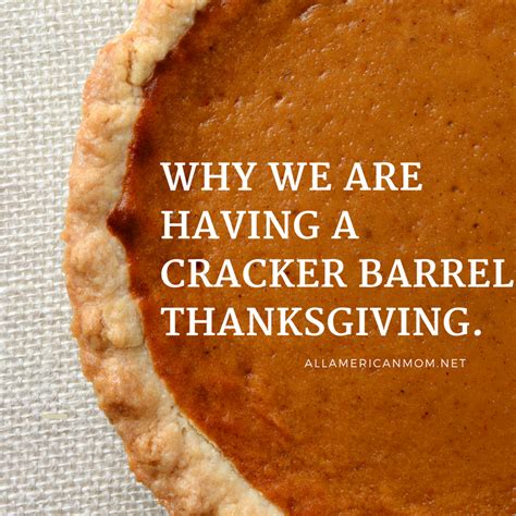Cracker barrel is offering heat and serve thanksgiving meals. Cracker Barrel Christmas Take Out Dinner : Cracker Barrel ...