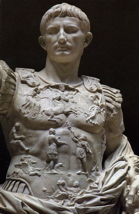 Octavian Augustus Roman Sculpture Roman Art Ancient Rome