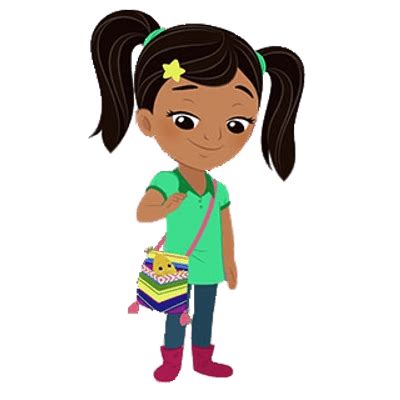 Nina With Her Mexican Bag Transparent Png Stickpng