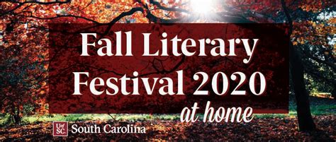 Join Us For The Fall Literary Festival 2020 University Libraries