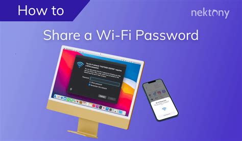 How To Share A Wi Fi Password To A Mac Nektony