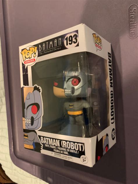 Batman Robot Funko Pop Figure Batman The Animated Series Ebay
