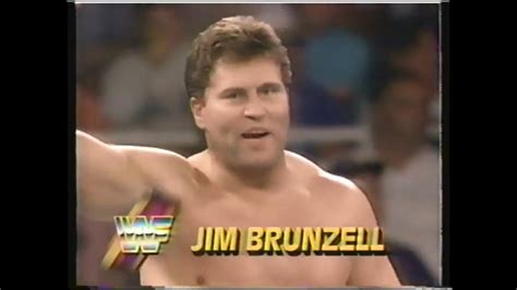 Damien Demento Vs Jim Brunzell Wrestling Challenge Dec 6th 1992 Youtube