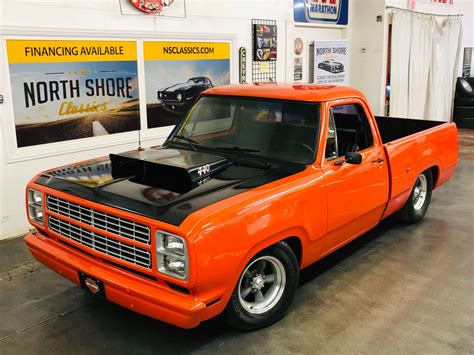 1980 Dodge Pickup 440 Big Block Dodge V8 Fast Clean Truck Orange