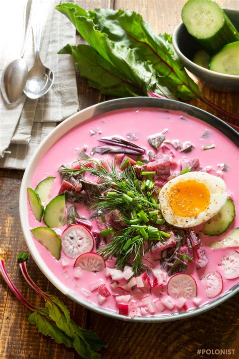 Polish Cold Beet Soup Recipe Chłodnik