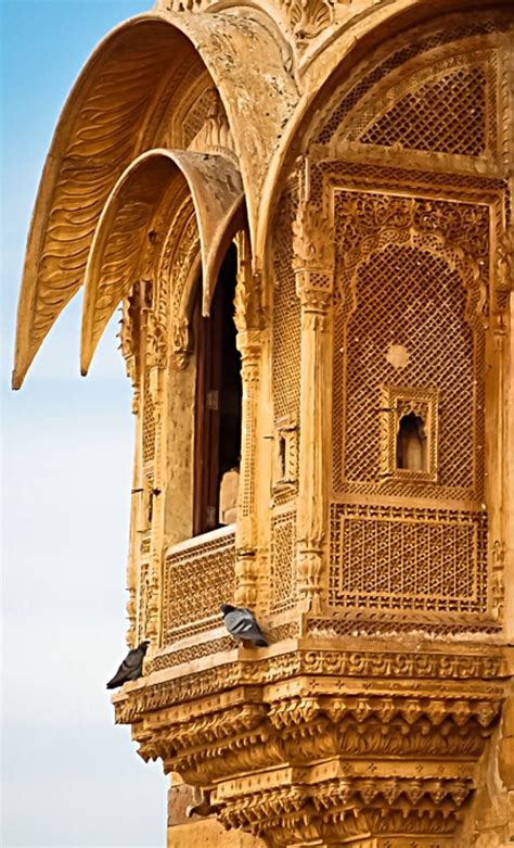 Jaisalmer Fort Rajasthan India India Architecture Indian