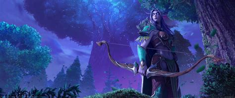 デスクトップ壁紙 ウォークラフトiii Warcraft Iii Reforged ビデオゲーム Video Game Art デジタルアート ナイトエルフ シルバナウインド