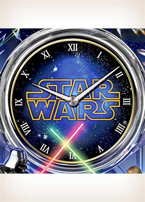 Star Wars Clock Return Of The Jedi Wall Clock Wall Of Clocks