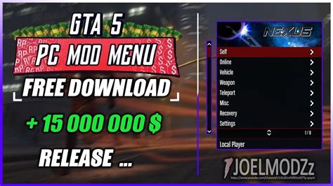 Click button below and download gta 5.7z. GTA 5 PC Online 1.46 Best Mod Menu - Nexus wMoney Hack ...