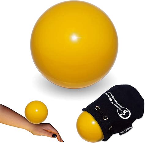 Flames N Games Juggle Dream Practice Contact Ball Suede Bag Pro