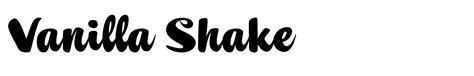 Vanilla Shake Font Webfont And Desktop Myfonts