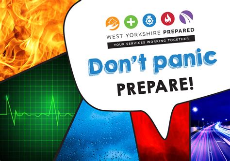 Dont Panic Prepare Booklet West Yorkshire Police