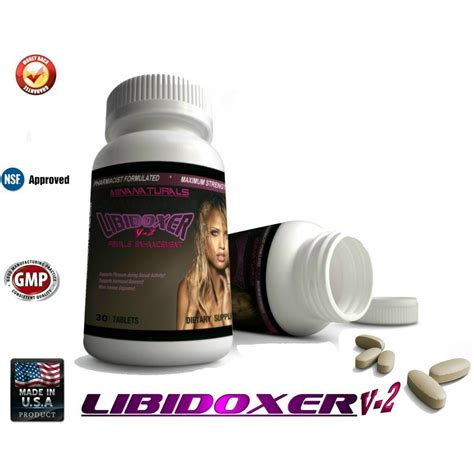Libidoxer Female Libido Pills Female Arousal Libido Booster 30