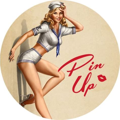 Pin Up Girl Hot Rat Rod Stickers Vintage Classic Car Decals Sexy Retro