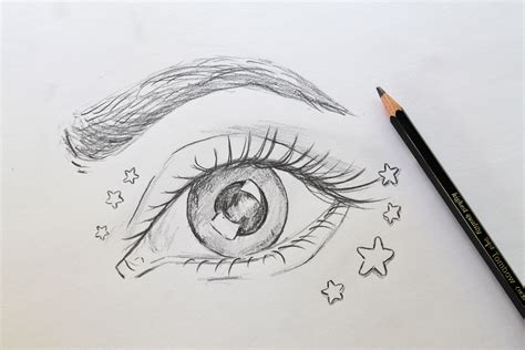 How To Draw Eyes Step By Step With Pencil Easy Tutorial How To Draw