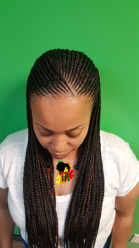 20 Small Straight Back Feed In Braids Fashion Style