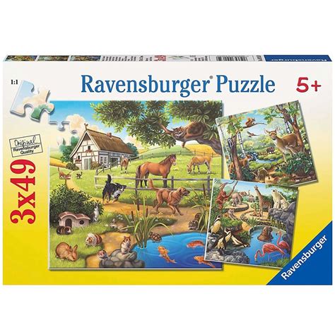 Ravensburger Ravensburger 09265 Puzzle Classique Animaux