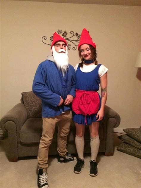 Demonic Gnomez Halloween Costume 2016 2017 Scary Couple Matching Diy