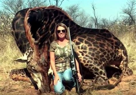 Killing Of African Giraffe Sets Off Anger At ‘white American Savage’ Who Shot It The New York