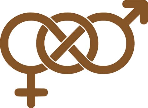 Free Vector Graphic Male Female Symbols Intertwined Free Image On