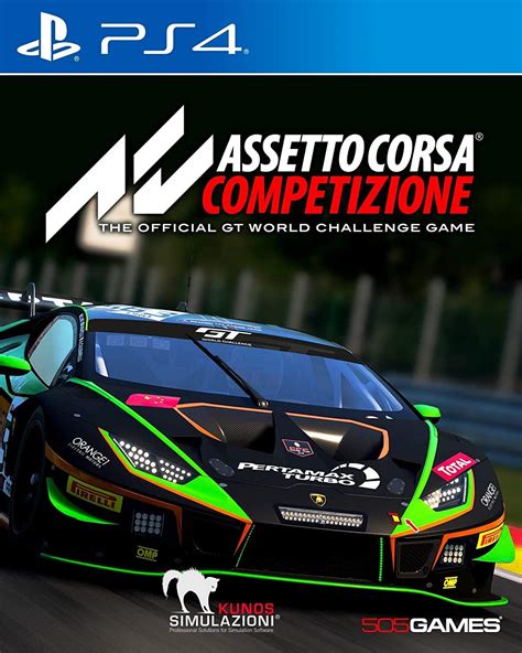 Assetto Corsa Competizione PlayStation 4 Y 5 PS4 PS5 Nuevo Sellado