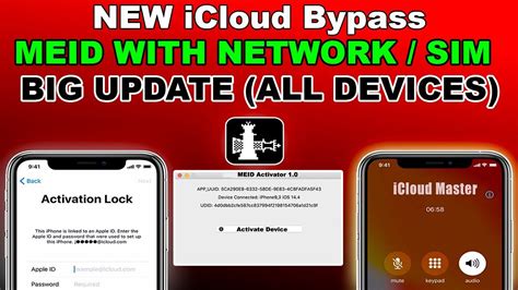 New MEID ICloud Bypass With Sim Network IOS 14 5 MEID ICloud Bypass