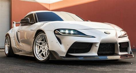 Low Slung Widebody Toyota Gr Supra Is An Attention Seeker Carscoops