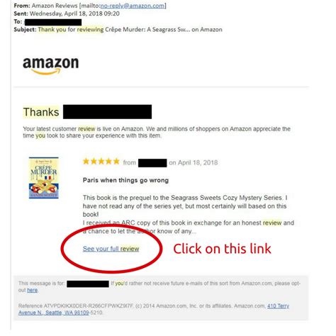 How To Find And Copy The Link Of Your Amazon Review Sandi Scott Cozy