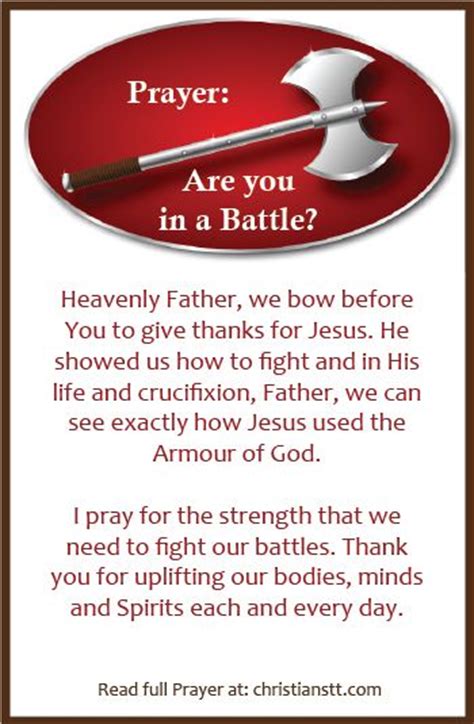 Prayer Are You In A Battle Spiritual Warfare My Heart Sons And