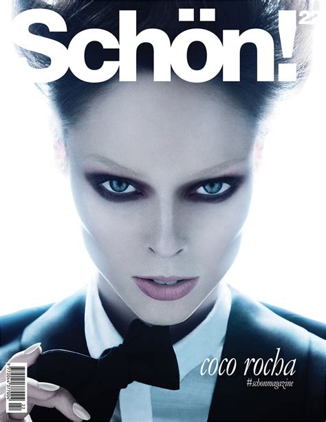 Coco Rocha Magazine Photoshoot For Schon Magazine September 2013