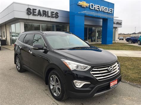 Used 2016 hyundai santa fe sport with fwd, keyless entry, spoiler, leather seats, cargo cover, bucket seats, alloy wheels, 17. Used 2016 Hyundai Santa Fe XL 7 rider XL luxury - [PRICE ...