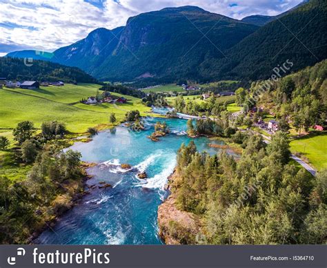Beautiful Nature Norway Aerial Photography
