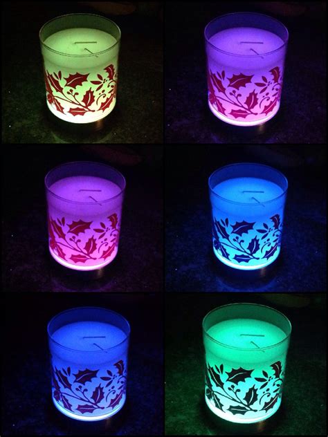 Partylite Colour Changing Candle Base Angelascreationspartylite