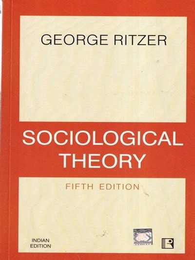 Sociological Theory George Ritzer