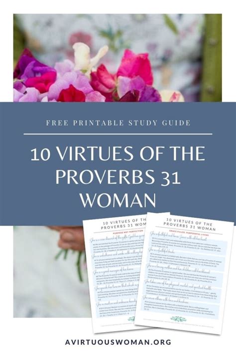 The 10 Virtues Of A Proverbs 31 Woman Free Pdf