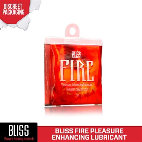 Bliss Fire Lubricant Sachet Of 3 Lazada Ph