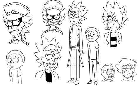 Rick And Morty Coloring Pages Best Coloring Pages For Kids