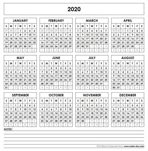 2020 Payroll Calendar Template ~ Addictionary