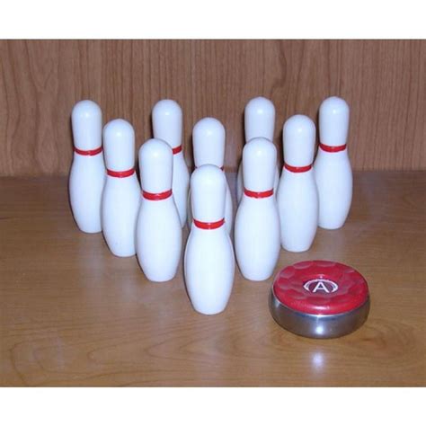 Shuffleboard Bowling Pin Set