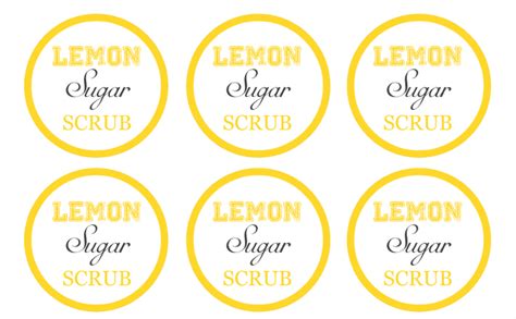 Lemon Sugar Scrub Recipe Diy T Idea Thrifty Jinxy