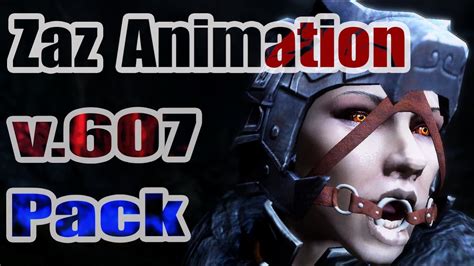 Zaz animation pack 607 как работает Animation Test System YouTube