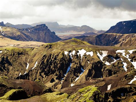 Iceland Summer Plateau Melting Snow 4k Landscape Shoot Preview