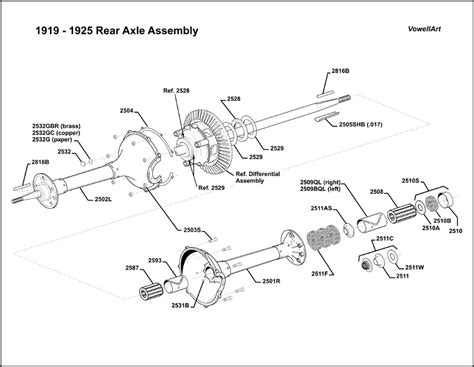 Model T Ford Forum Clamshell Rear Axle Assembly Diagram Needed