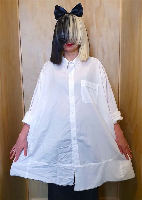 Sia Two Tone Wig Costume Adult Snog The Frog