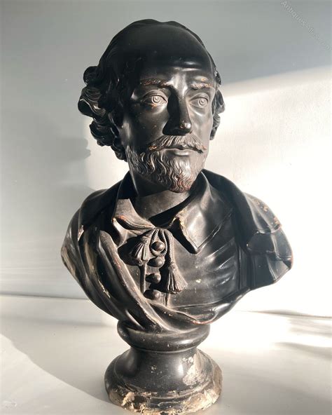 Antiques Atlas Plaster Bust Of William Shakespeare By Brucciani