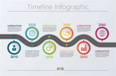 Business Road Map Timeline Infographic Icons Designed For Abstract Da6